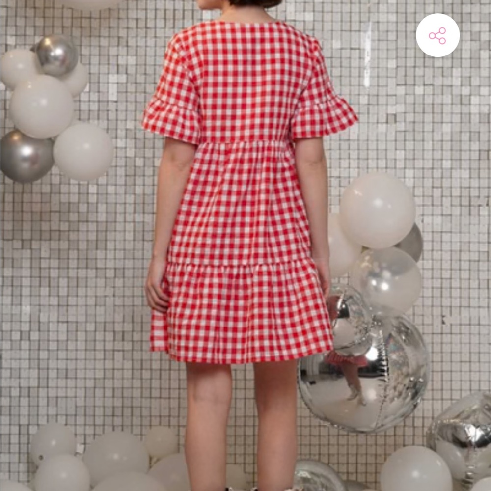 Patriotic Gingham Dress - Picture 8 of 8